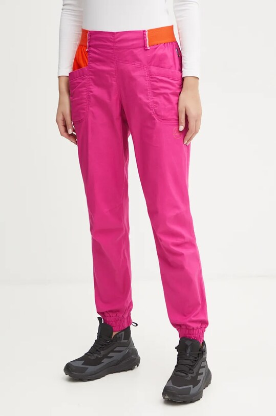 LA Sportiva pantaloni Tundra drept roz O60411322