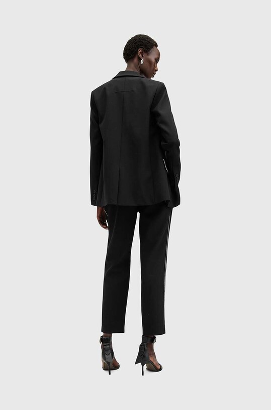Παντελόνι από μείγμα μαλλιού AllSaints ATLAS KRYS TROUSER W007QB
