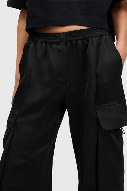 Îmbrăcăminte AllSaints pantaloni BARBARA TROUSER W011TB negru
