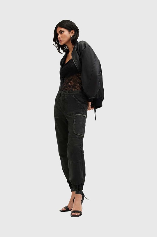 Хлопковые брюки AllSaints FLORENCE JOGGER W017TB