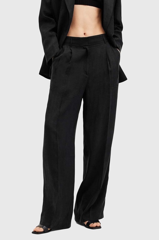 Штани AllSaints AVERIE TEN TROUSER W027QC чорний AW24