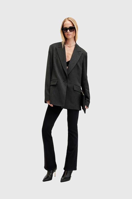 AllSaints spodnie bawełniane DANI SIZEME BOOTCUT W043EB