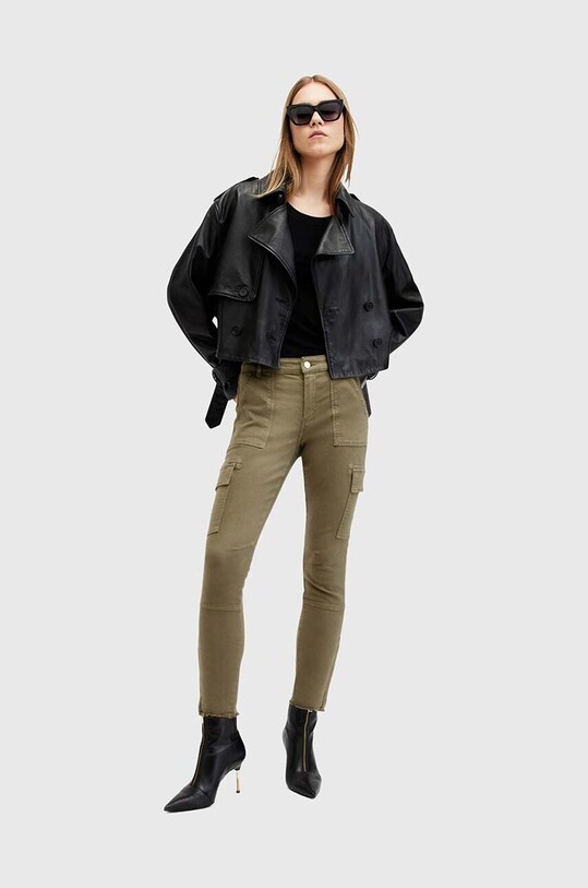 Kalhoty AllSaints DURAN SKINNY CARGO W064EB