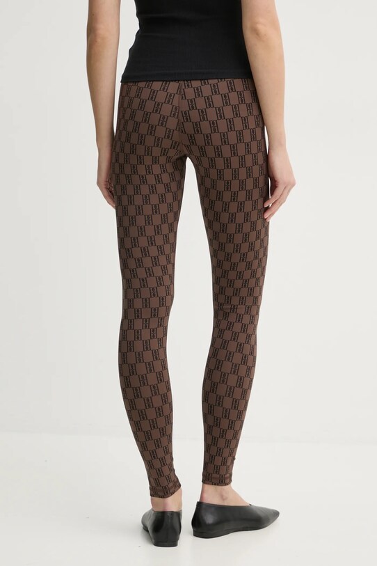 Odzież By Malene Birger legginsy POLENE Q72465003 brązowy
