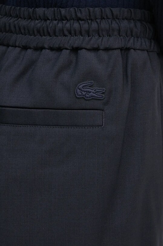 Брюки с шерстью Lacoste тёмно-синий HF1564