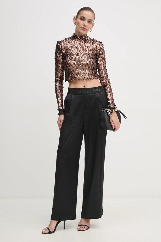 OUI spodnie 89779 czarny AW24