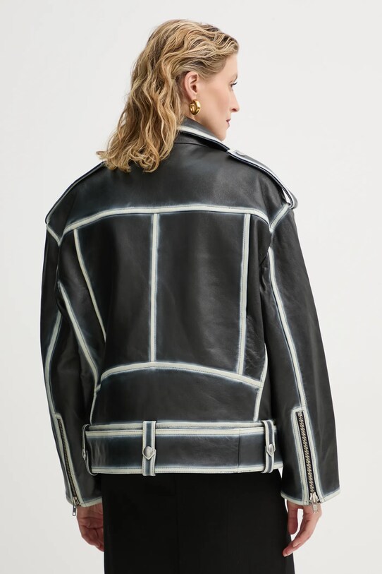 Одяг Шкіряна куртка Stand Studio Irene Jacket 62272.7030 чорний