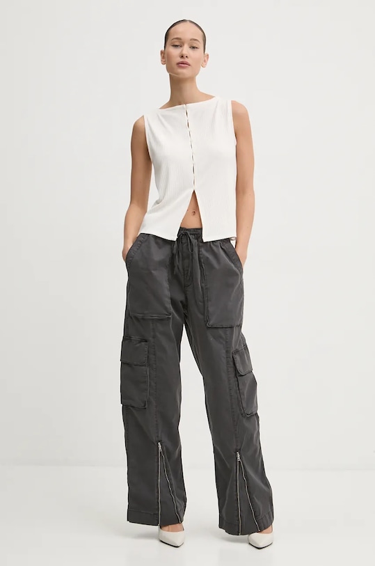 Abercrombie & Fitch pantaloni KI156.4435.954 gri AW24