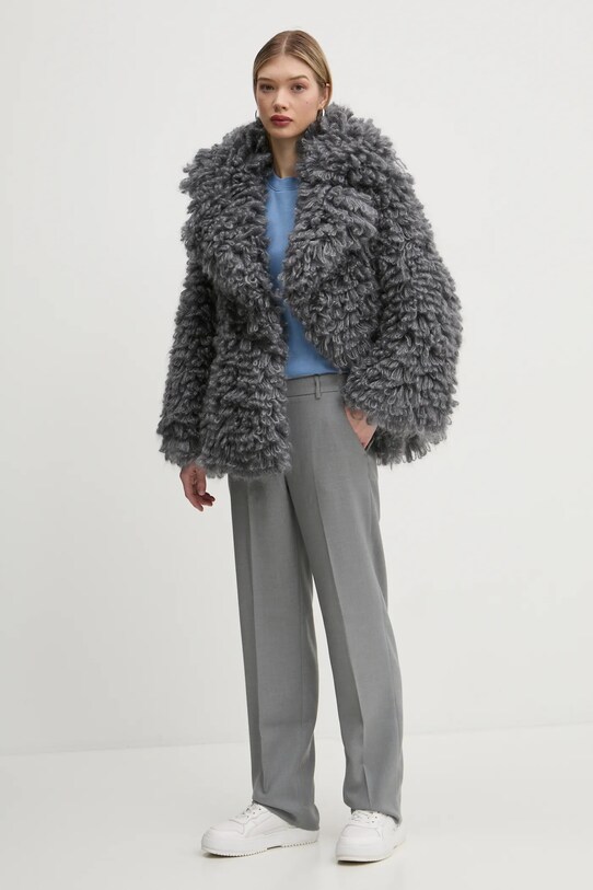 Abercrombie & Fitch pantaloni KI156.4499.967 gri AW24