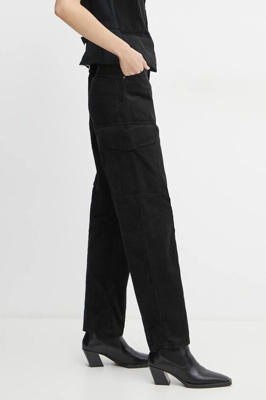 Îmbrăcăminte G-Star pantaloni de catifea cord D25761.D727 negru