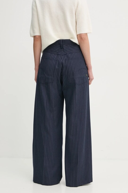Îmbrăcăminte G-Star pantaloni din lână D22883.D721 bleumarin