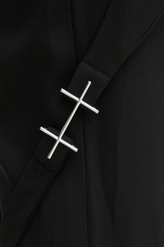 Hlače Heliot Emil crna AW24.W.10.177.BLK01