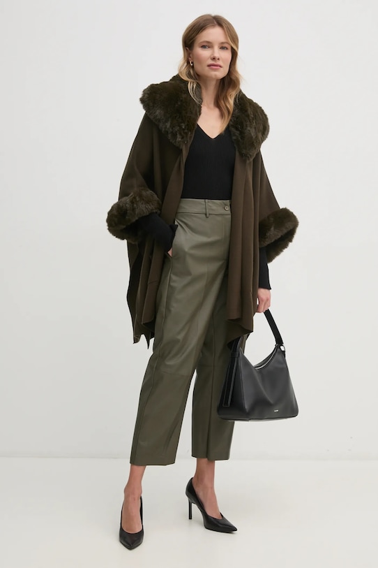 Nohavice Sandro Ferrone SFS15YBERACHELE zelená AW24