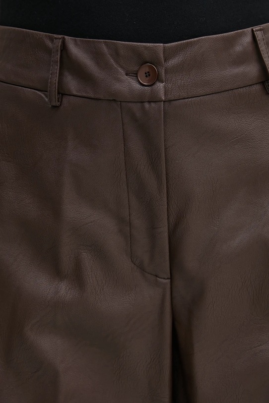 Παντελόνι Sandro Ferrone καφέ SFS15YBERACHELE