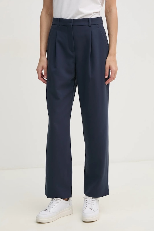 Abercrombie & Fitch pantaloni drept bleumarin KI156.4360.200