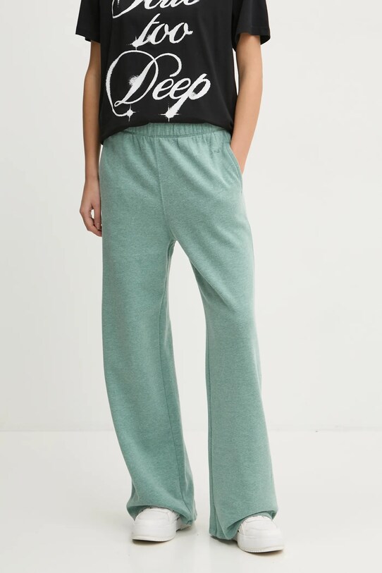 Hollister Co. pantaloni de trening uni verde KI347.4151.300