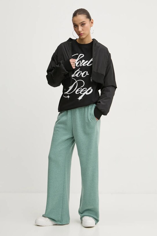 Hollister Co. pantaloni de trening KI347.4151.300 verde AW24