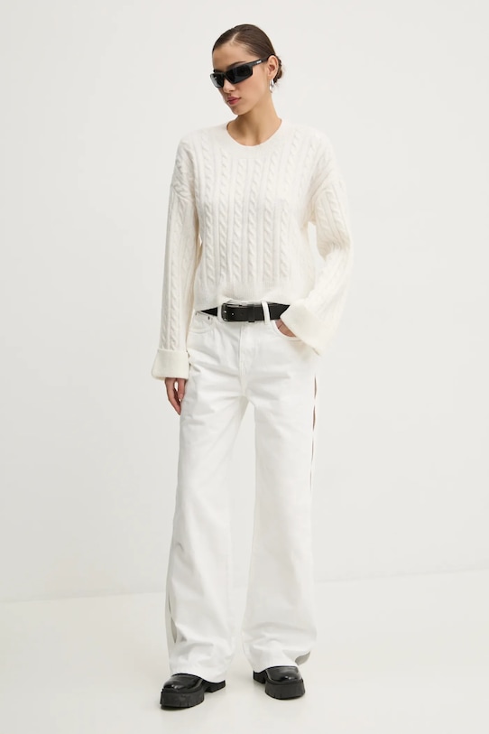 Pulover Hollister Co. KI350.4274.101 bež AW24