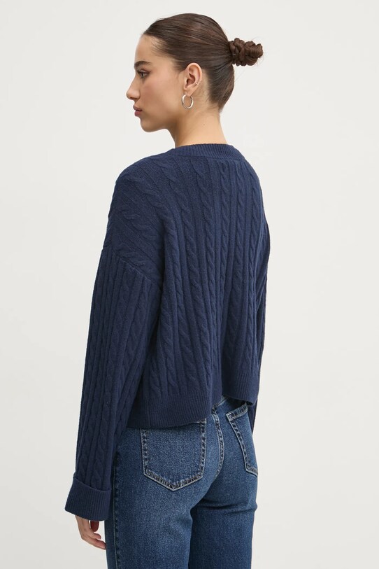 Odzież Hollister Co. sweter KI350.4274.200 granatowy