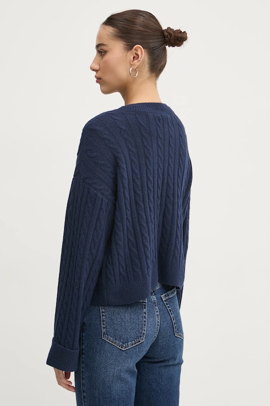 Odzież Hollister Co. sweter KI350.4274.200 granatowy