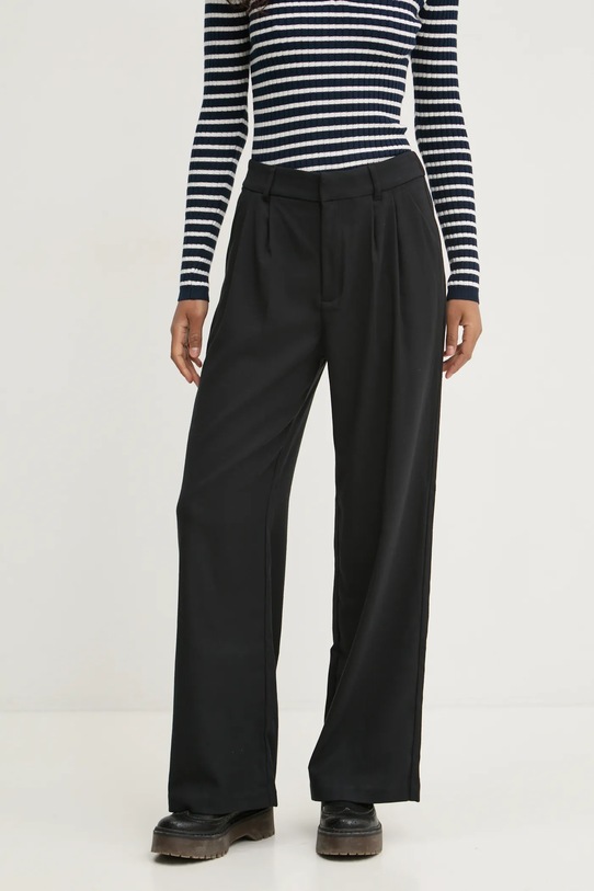 Hollister Co. pantaloni drept negru KI356.4144.900