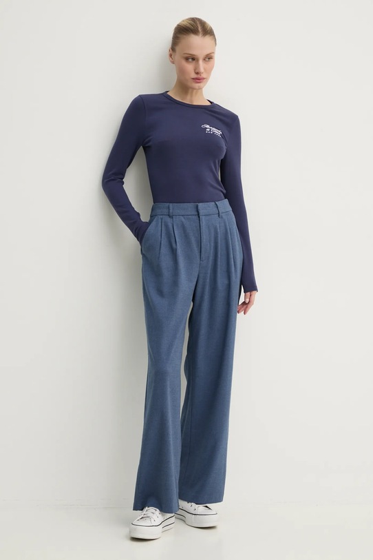 Hollister Co. pantaloni KI356.4145.200 albastru AW24