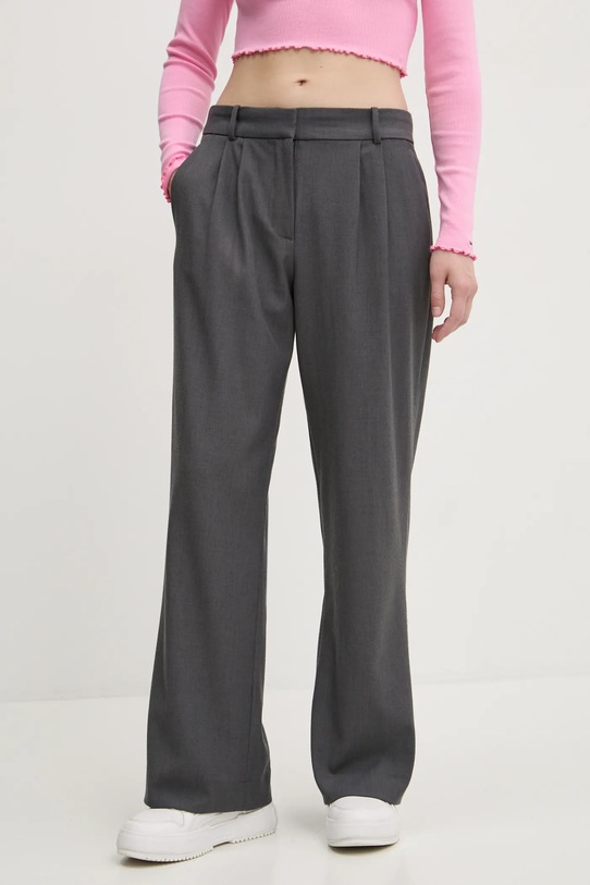 Abercrombie & Fitch spodnie z elastanem szary KI156.4528.942