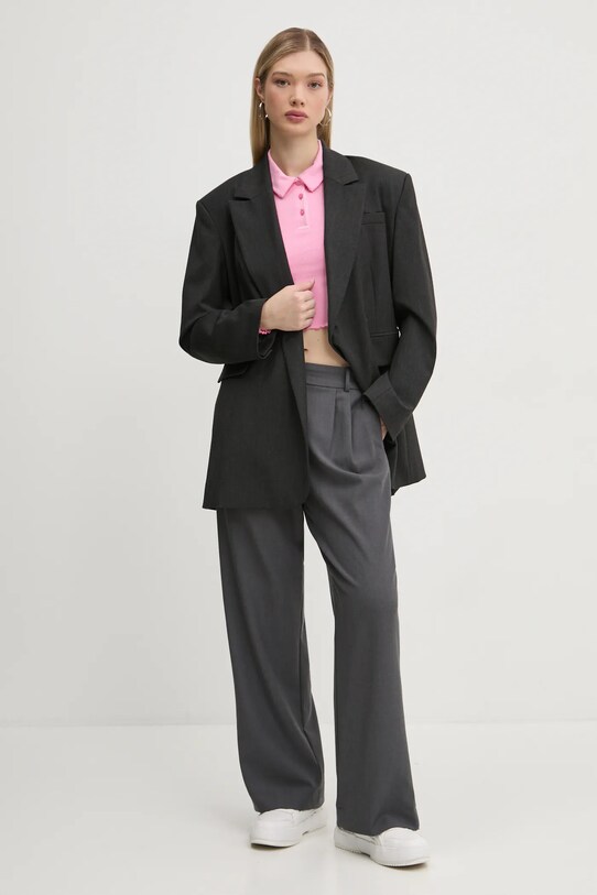 Abercrombie & Fitch pantaloni KI156.4528.942 gri AW24