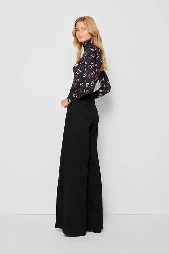 Bavlněné kalhoty Bizuu NEGRATE černá NEGRATE.CZARNY.AW24