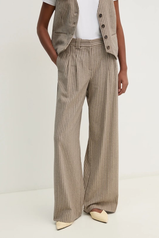 Hoss Intropia pantaloni panza bej 6548632