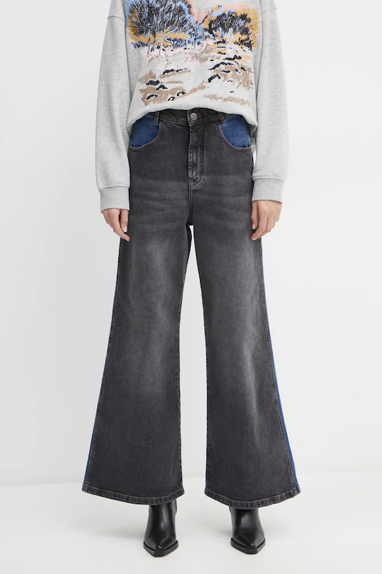 MUNTHE jeansy SUMMIE Planet friendly szary 244141324406