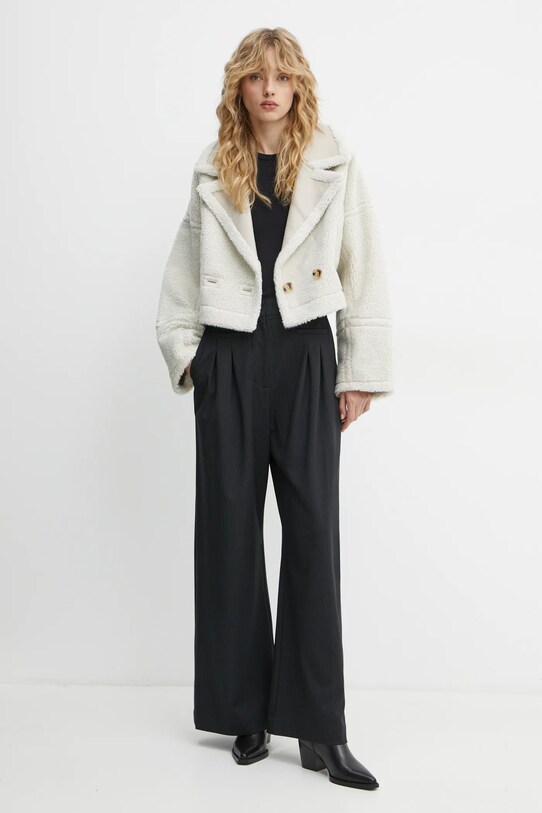 MUNTHE pantaloni STORMY 244141624412 negru SS25