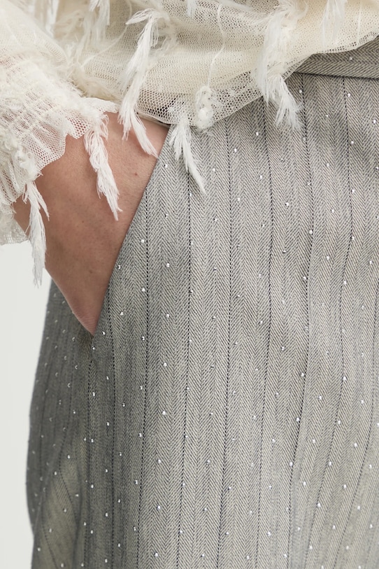 MUNTHE spodnie EILEEN szary 244142224410