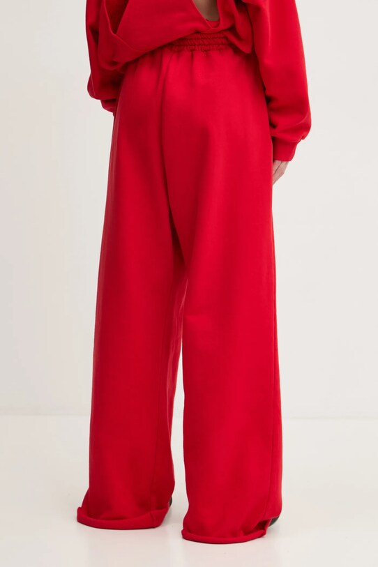 Oblečení Bavlněné tepláky K+LUSHA KLW56001TJF01PX červená