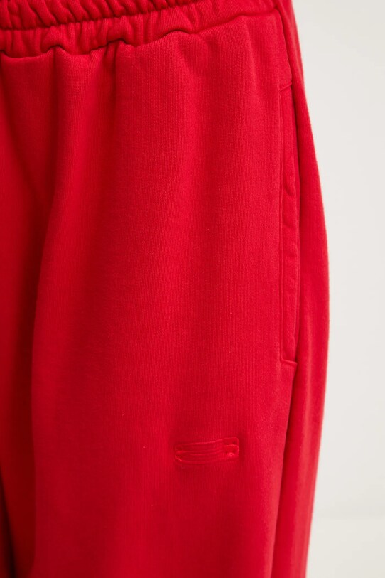 Bavlněné tepláky K+LUSHA červená KLW56001TJF01PX