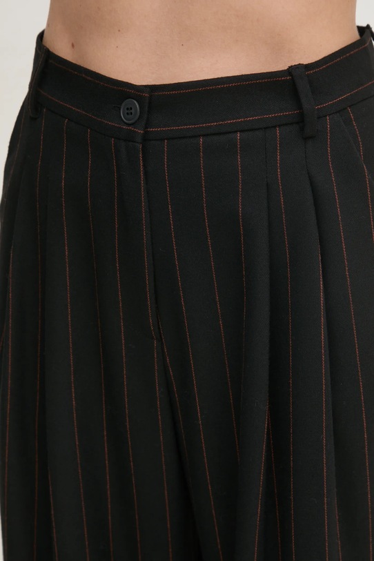 Kalhoty Sandro Ferrone černá S25YBEFAGUS