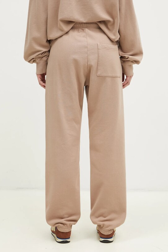 Îmbrăcăminte Sporty & Rich pantaloni de trening din bumbac NY Health Club PA036512043BE05 bej