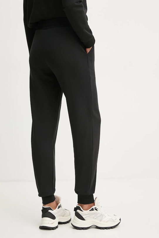 Odzież Armani Exchange spodnie dresowe bawełniane 6DYP70.YJEEZ czarny