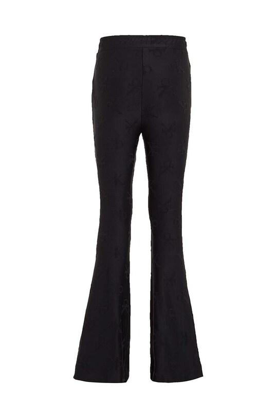 Девочка Детские брюки Calvin Klein Jeans JACQUARD FLARE IG0IG02689.9BYH.128.176 чёрный