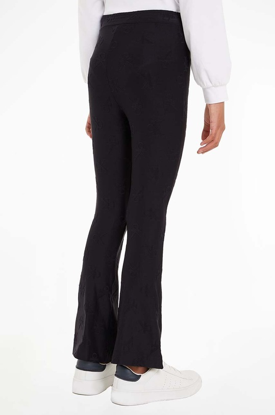 Dětské kalhoty Calvin Klein Jeans JACQUARD FLARE IG0IG02689.9BYH.128.176 černá