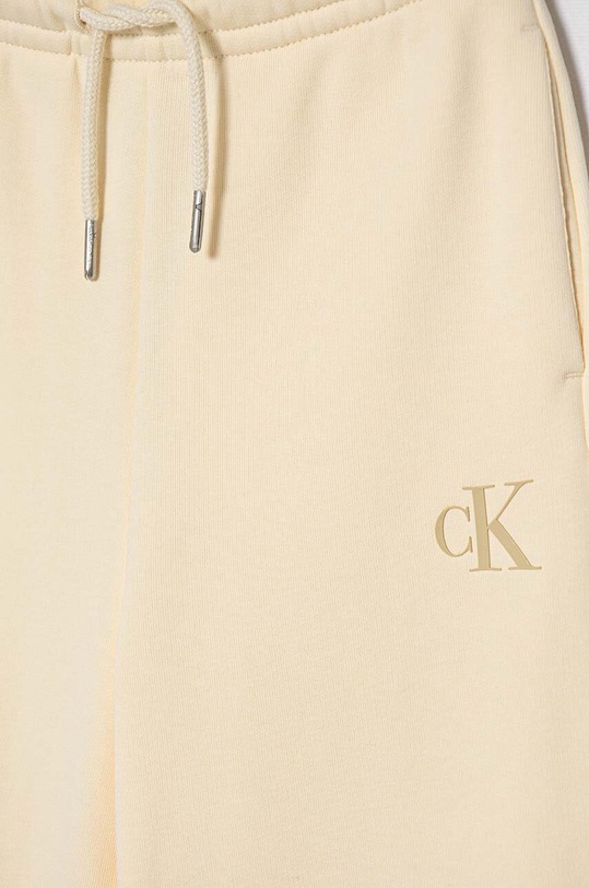 Fete Calvin Klein Jeans pantaloni de trening pentru copii IG0IG02174.9BYH. bej