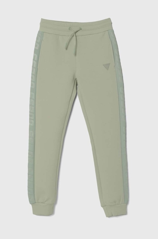 Dětské tepláky Guess pletenina zelená J2YQ24.FL03S.9BYH