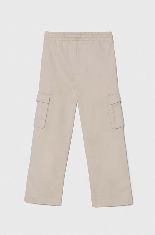 Detské bavlnené tepláky Guess J4YQ13.KA6R3.9BYH béžová AW24