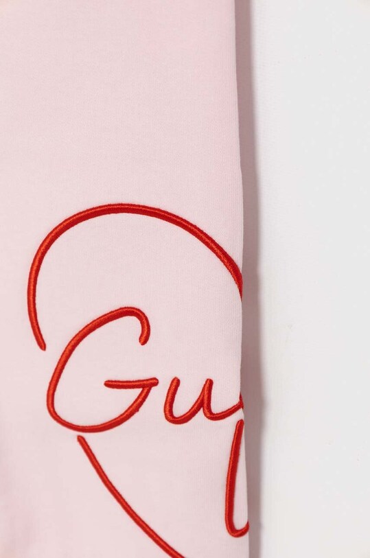 Девочка Детские хлопковые штаны Guess J4YQ16.KA6R3.9BYH розовый