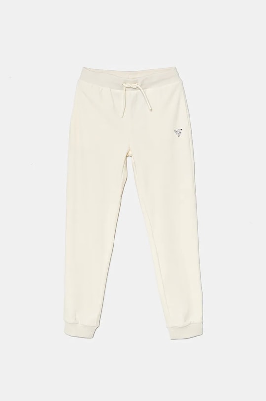 Detské tepláky Guess s elastanom béžová J4YQ20.KBXI2.9BYH