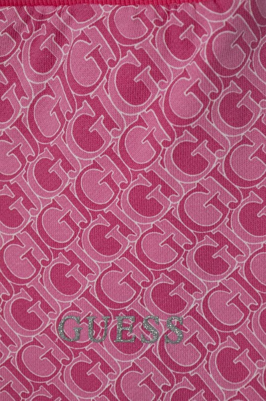 Девочка Детские хлопковые штаны Guess K4YQ11.KA6R4.9BYH розовый