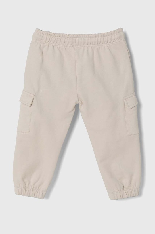 Detské bavlnené tepláky Guess K4YQ12.KA6R3.9BYH béžová AW24