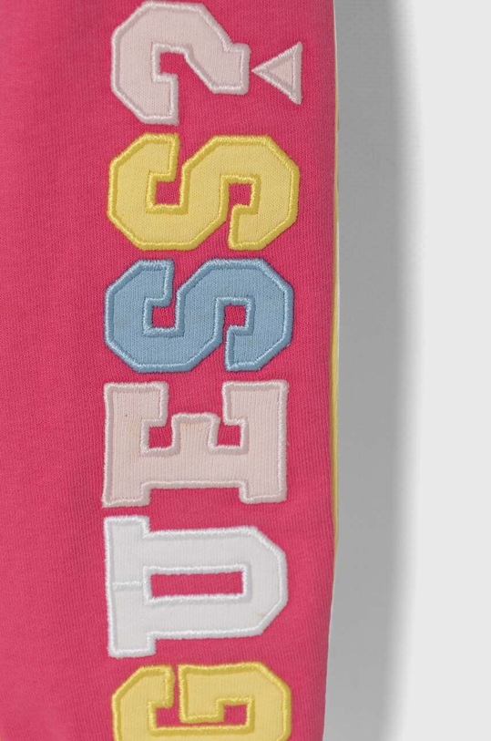 Κοριτσίστικα Παιδικό βαμβακερό παντελόνι Guess K4YQ14.KA6R3.9BYH ροζ