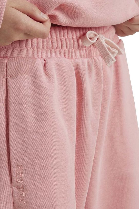 adidas spodnie dresowe dziecięce J SZN GFX PANT IV7111 różowy