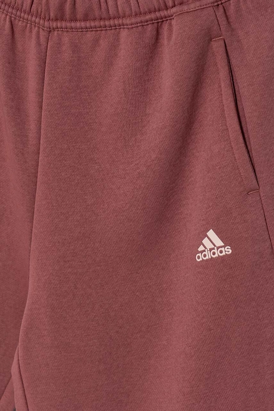 adidas spodnie dresowe dziecięce J 3S TIB PT różowy IV7299